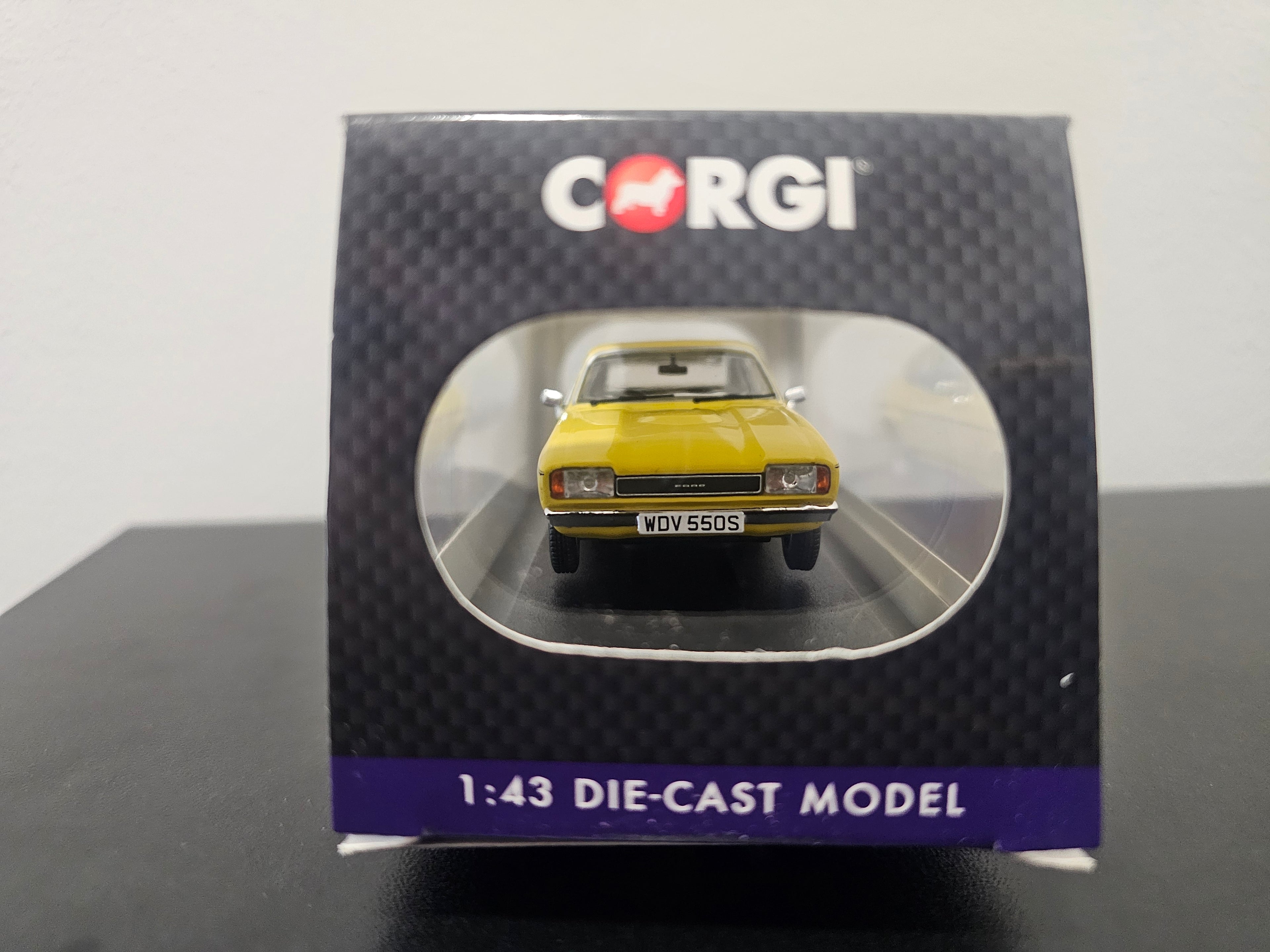 Ford Capri Mk2 1.6L Signal Yellow