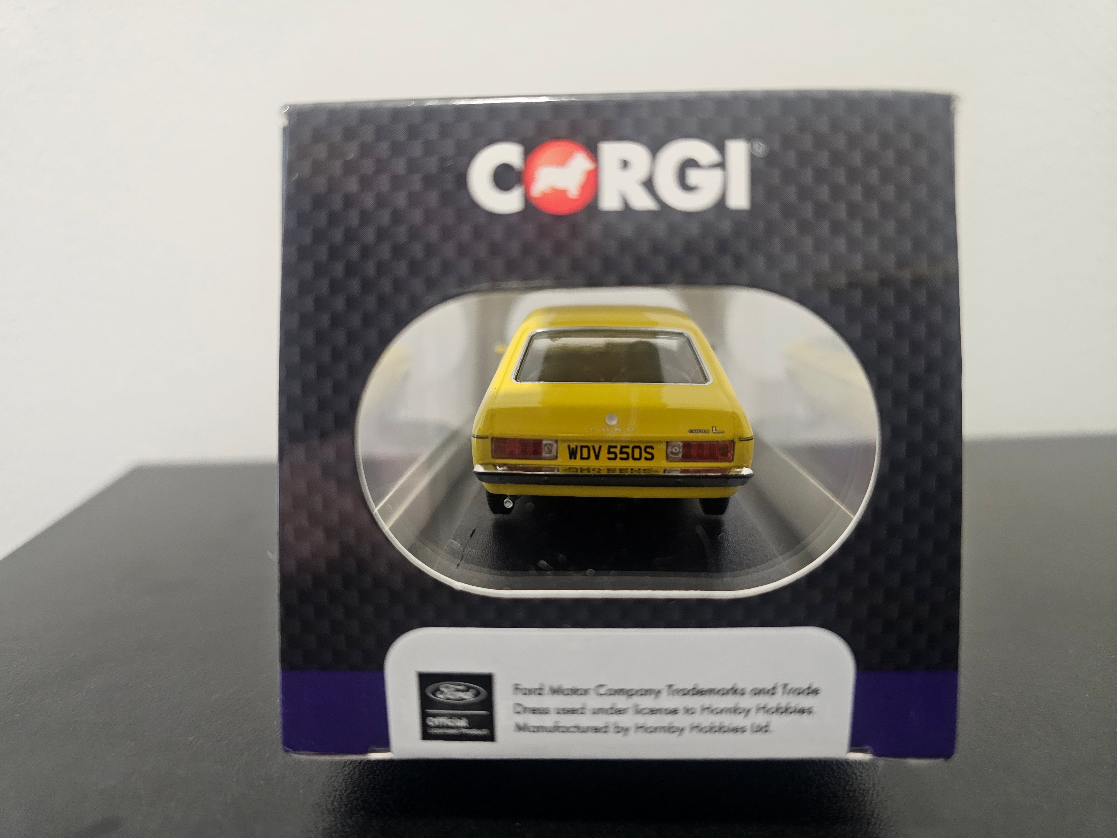 Ford Capri Mk2 1.6L Signal Yellow