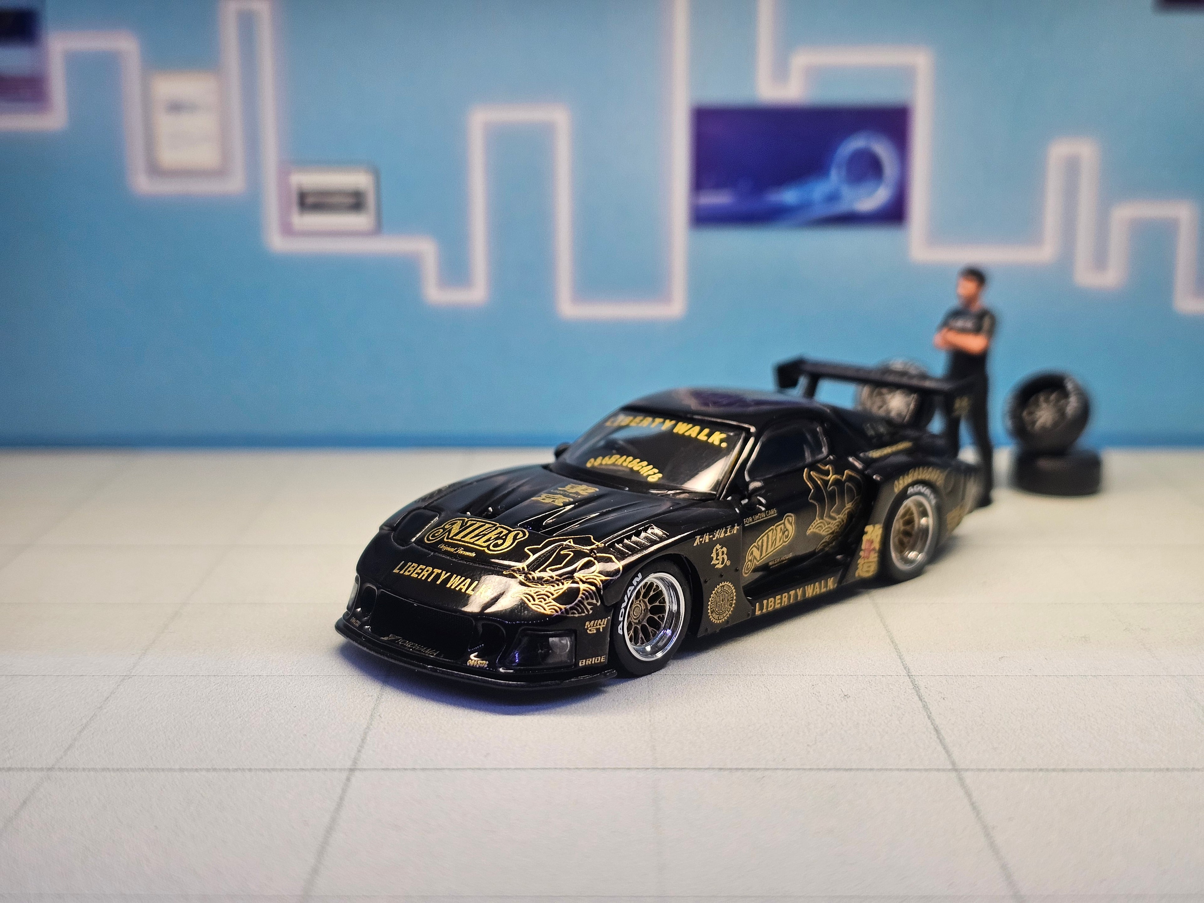Mazda RX7 LB-Super Silhouette FD-Niles (LHD) Blister Packaging