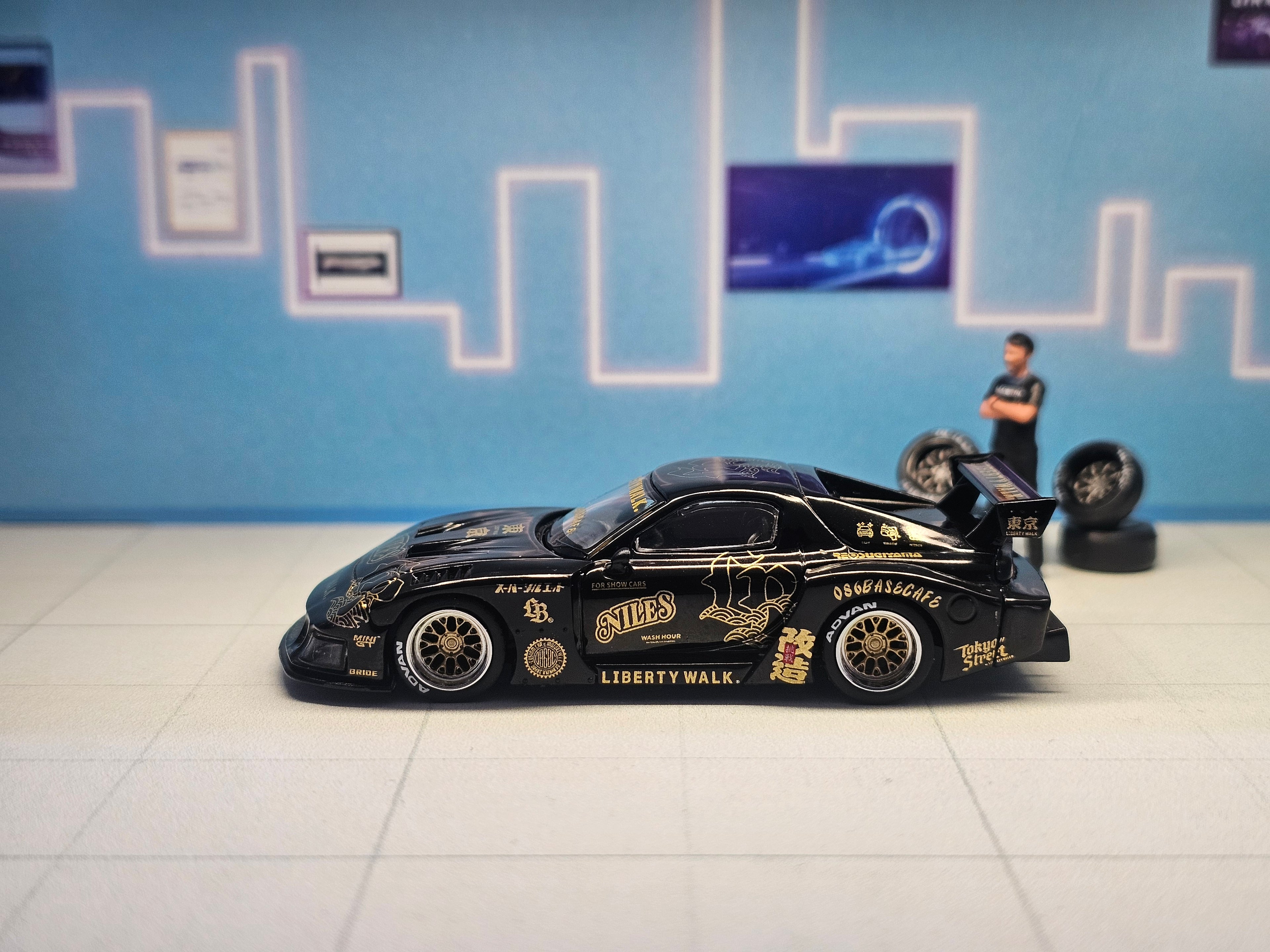 Mazda RX7 LB-Super Silhouette FD-Niles (LHD) Blister Packaging