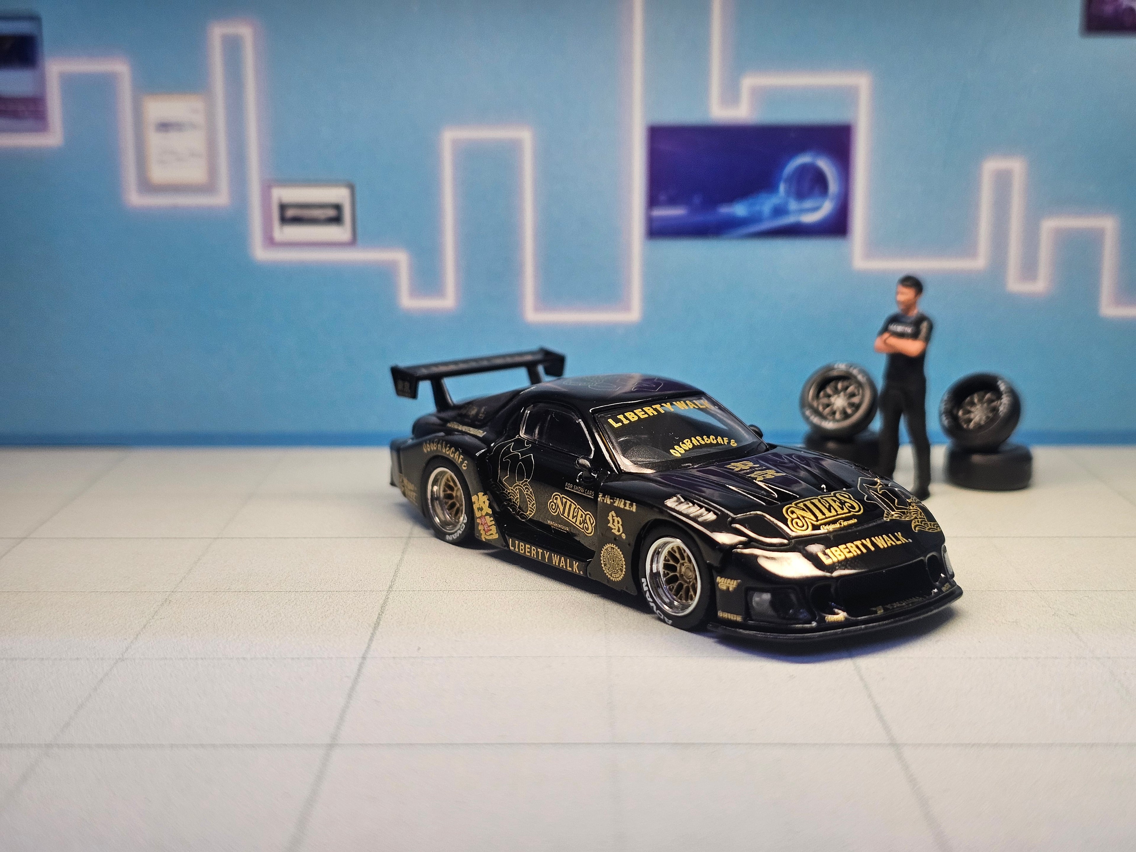 Mazda RX7 LB-Super Silhouette FD-Niles (LHD) Blister Packaging