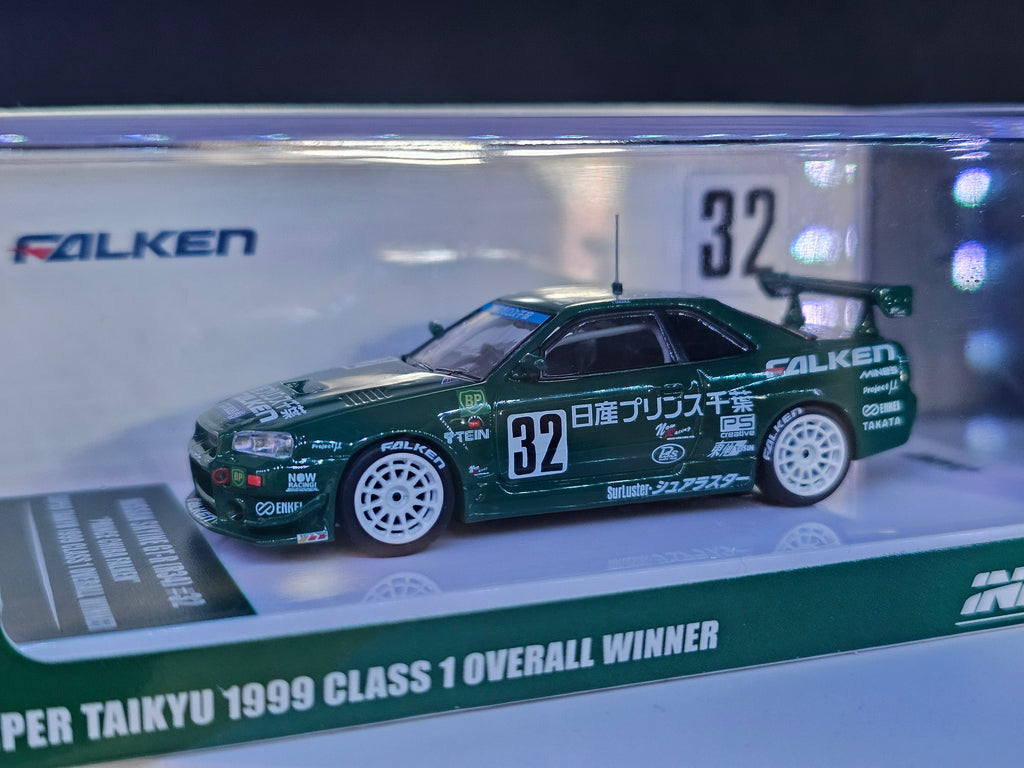 Nissan Skyline GT-R R34 Prince Chiba Falken" Super Taikyu 1999 Class 1