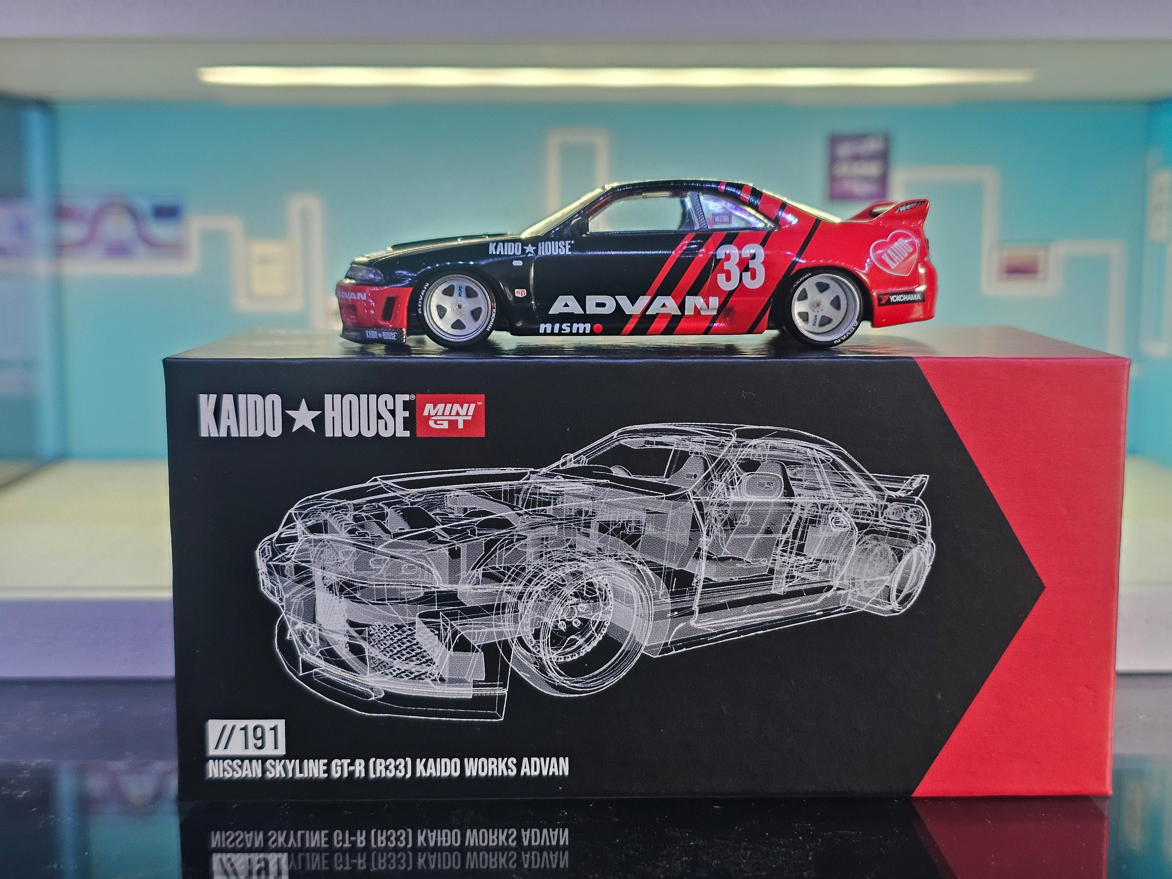 Nissan Skyline GT-R (R33) Kaido Works Advan