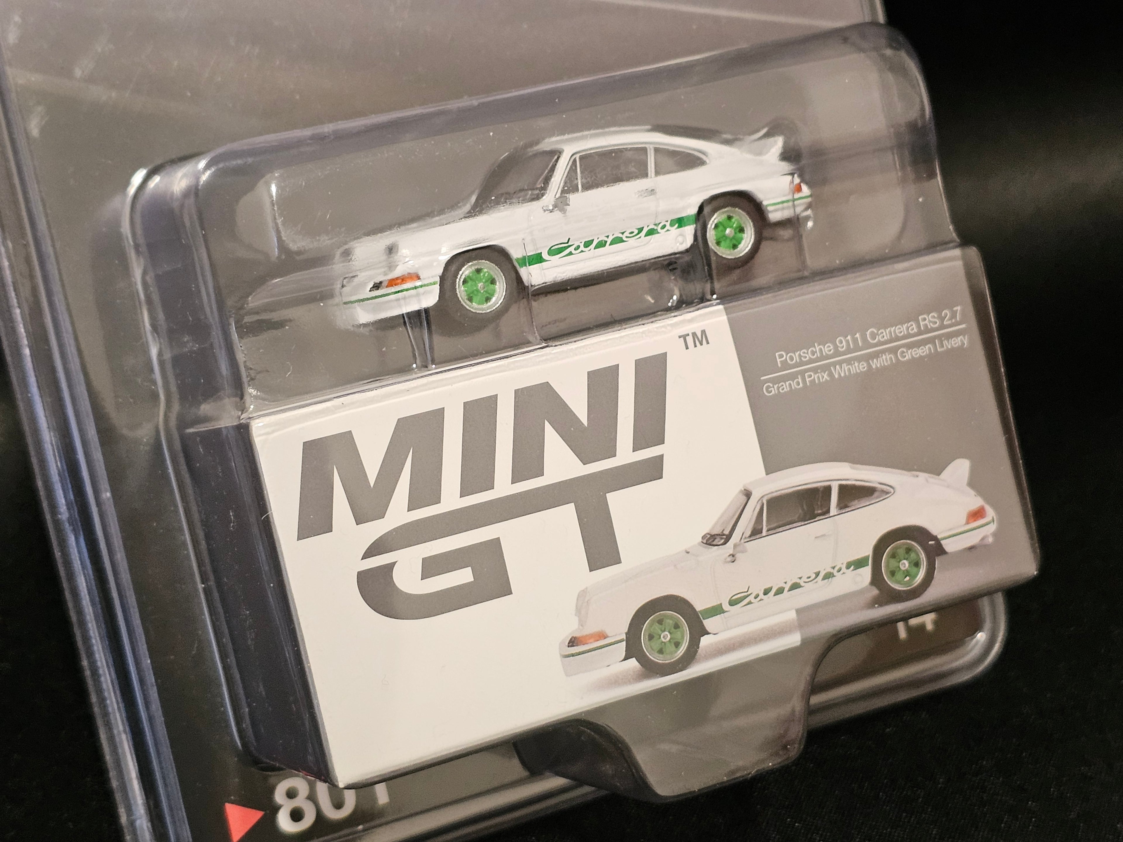 Porsche 911 Carrera RS 2.7 Grand Prix White Blister Pack