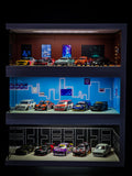 Light up garage for 1:64 cars (choose background colour)