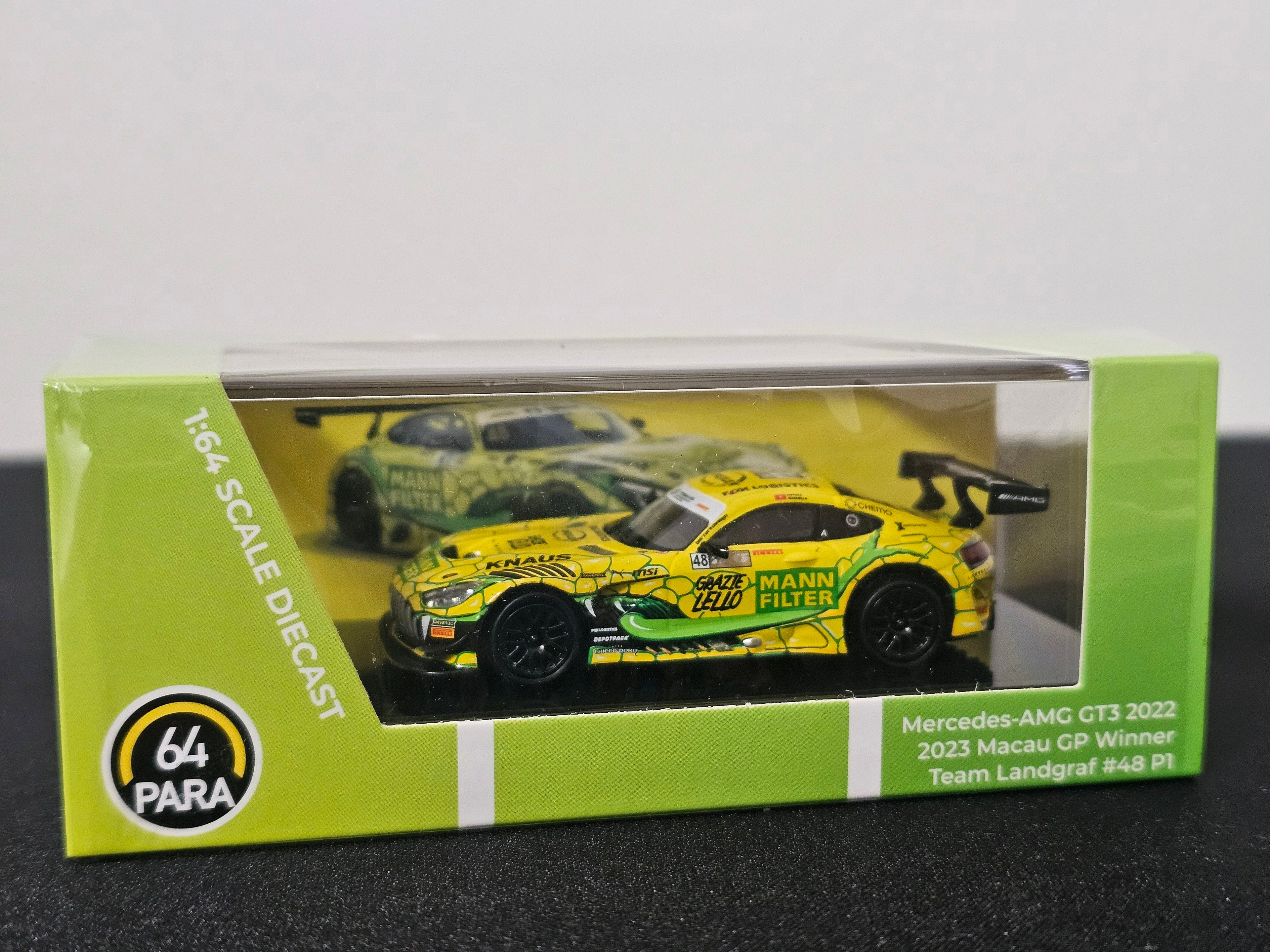 2023 Mercedes AMG GT3 Macau GP Team Landgraf #48 P1 (LHD)