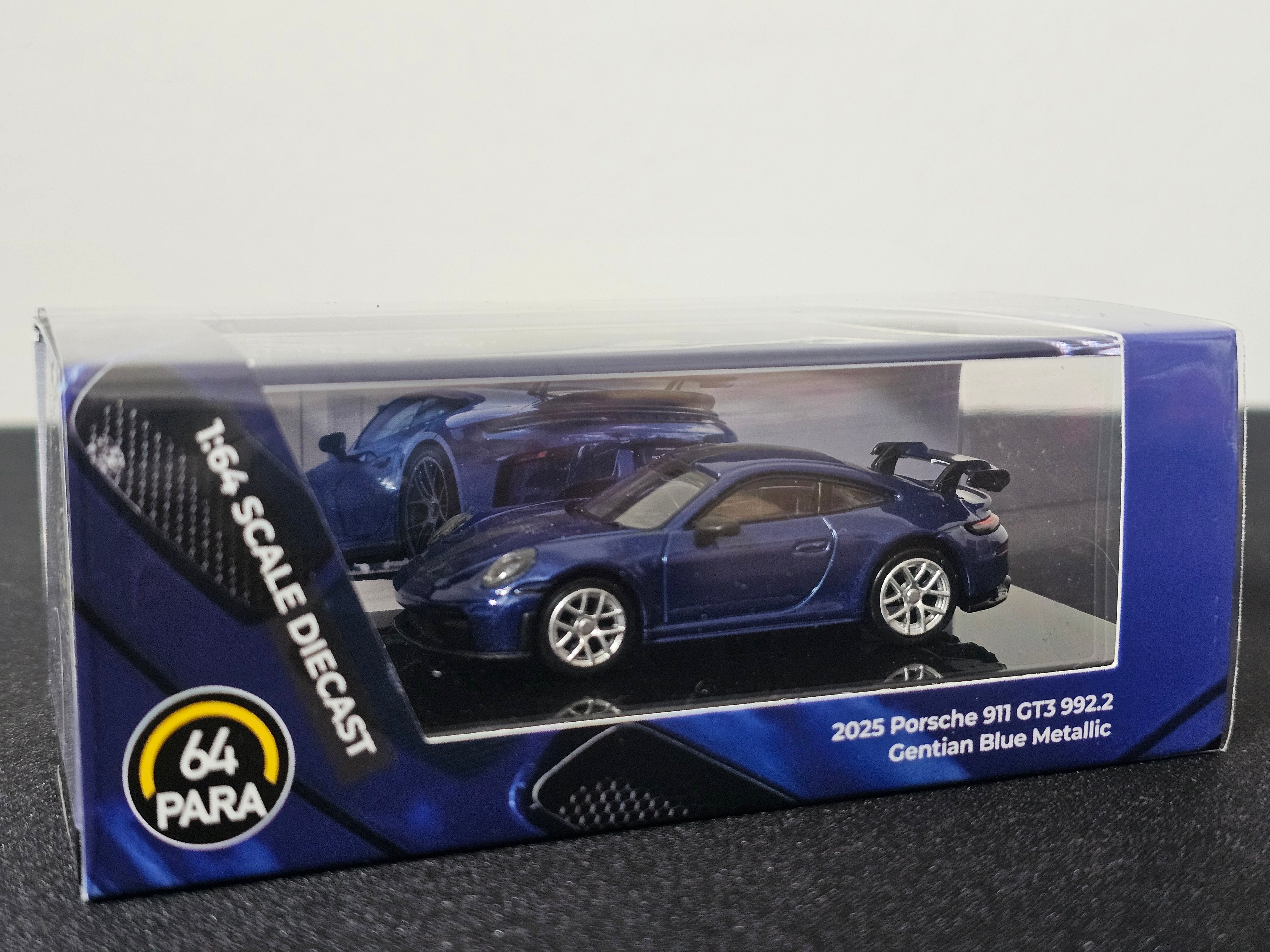 Porsche 911 GT3 (992.2) Gentian Blue Metallic (RHD) 2025