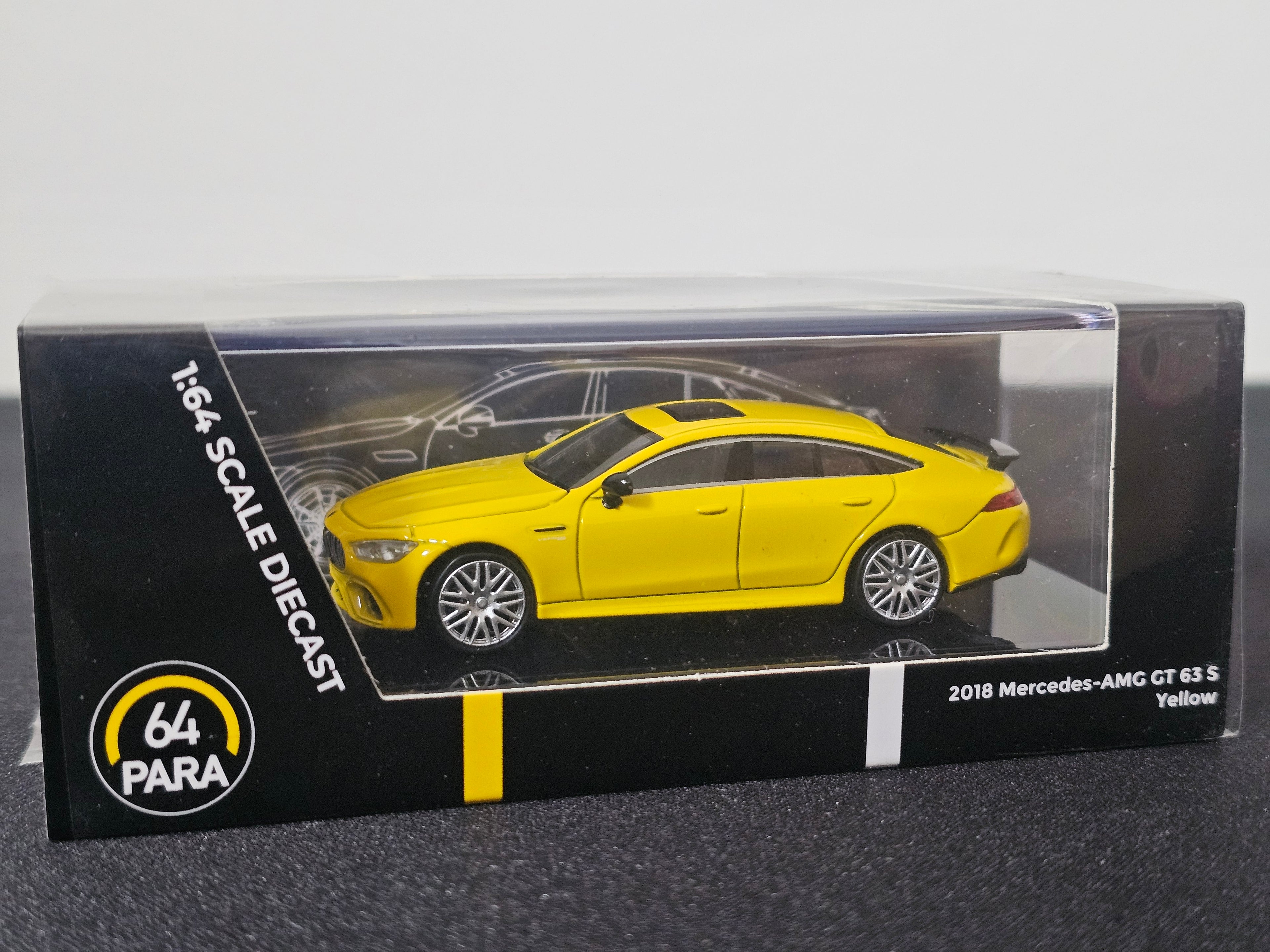 Mercedes AMG GT 63 S Yellow 2018 (RHD)