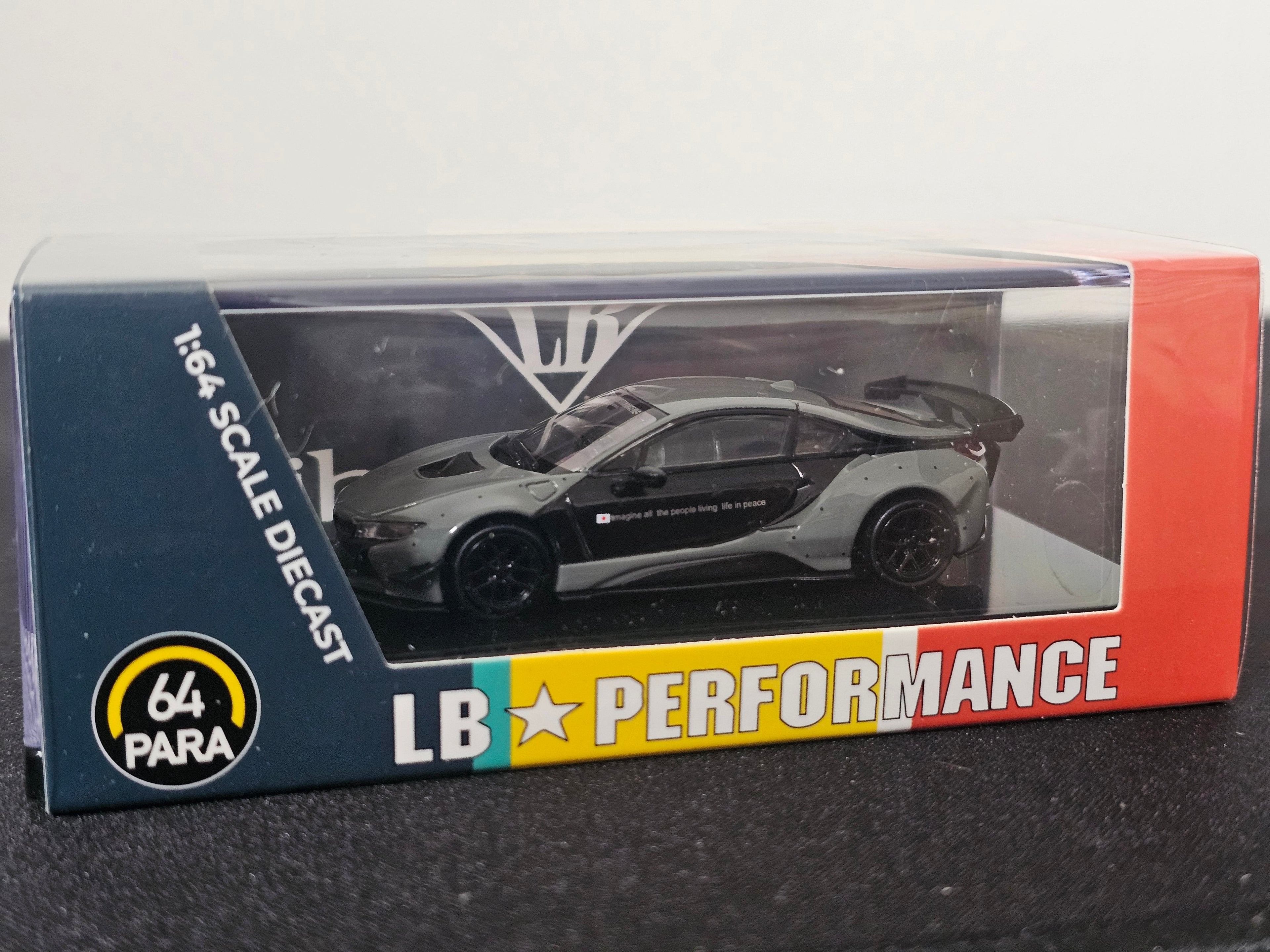 Liberty Walk BMW i8 Black and Grey (LHD)