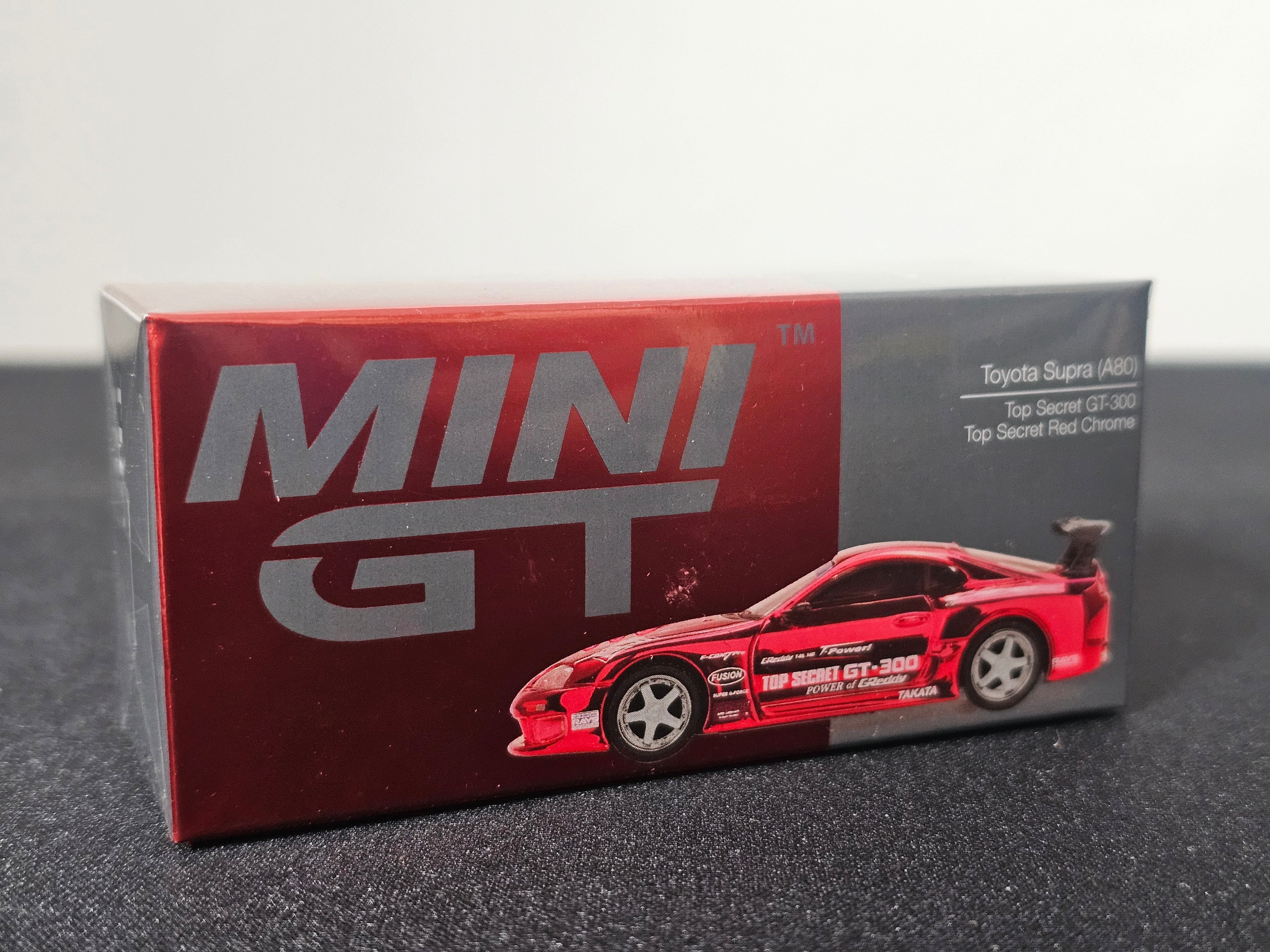 Toyota Supra (A80) GT-300 Top Secret Red Chrome (RHD)