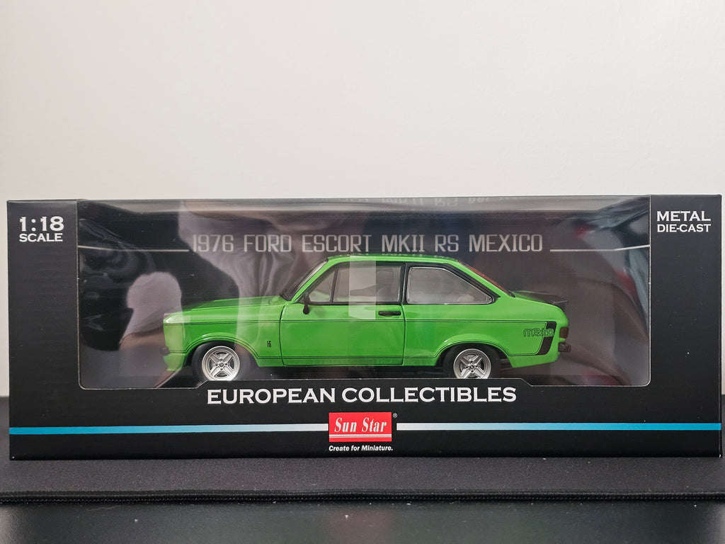 Ford Escort MKII RS Mexico Signal Green (RHD) 1976