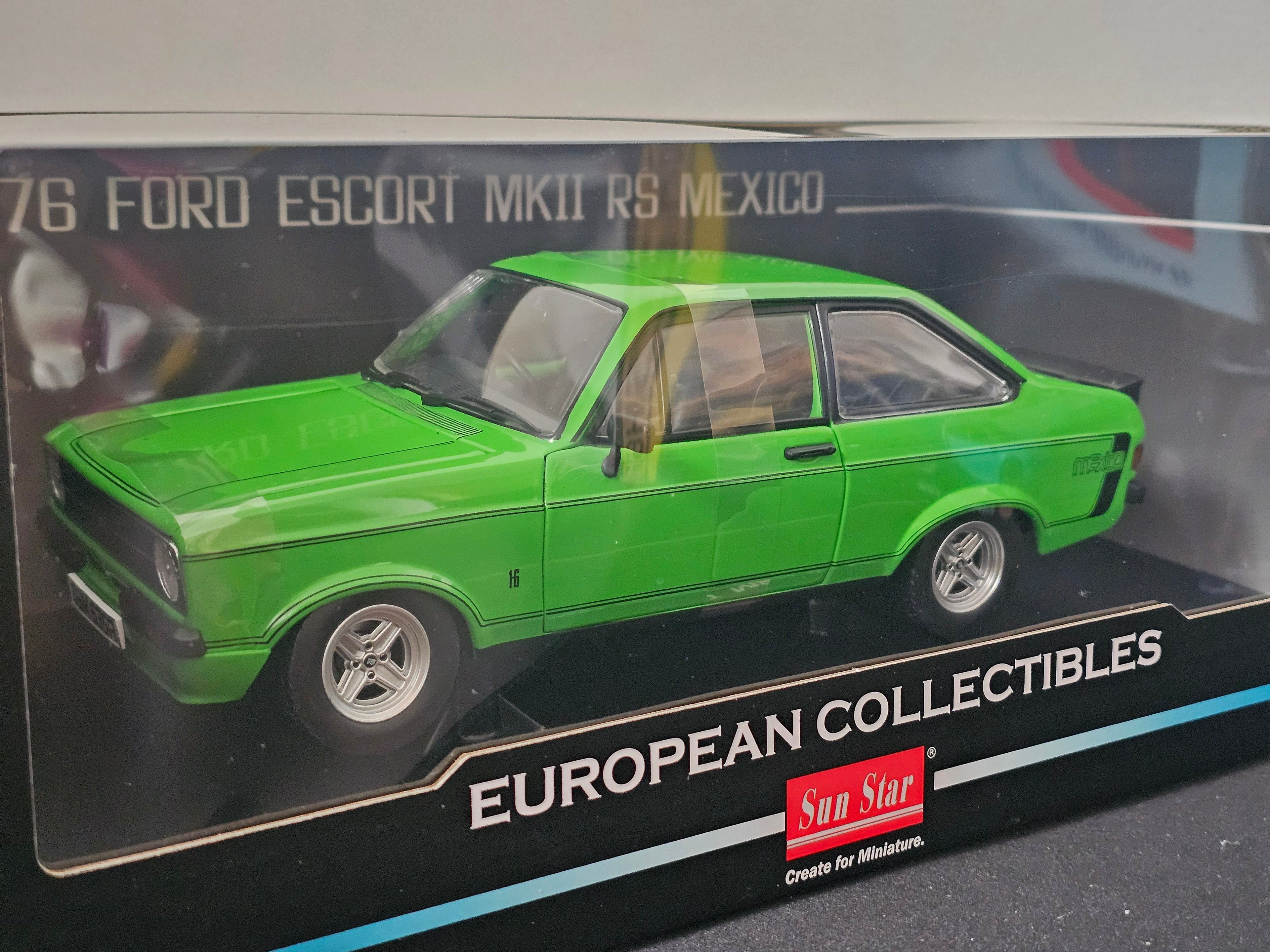 Ford Escort MKII RS Mexico Signal Green (RHD) 1976