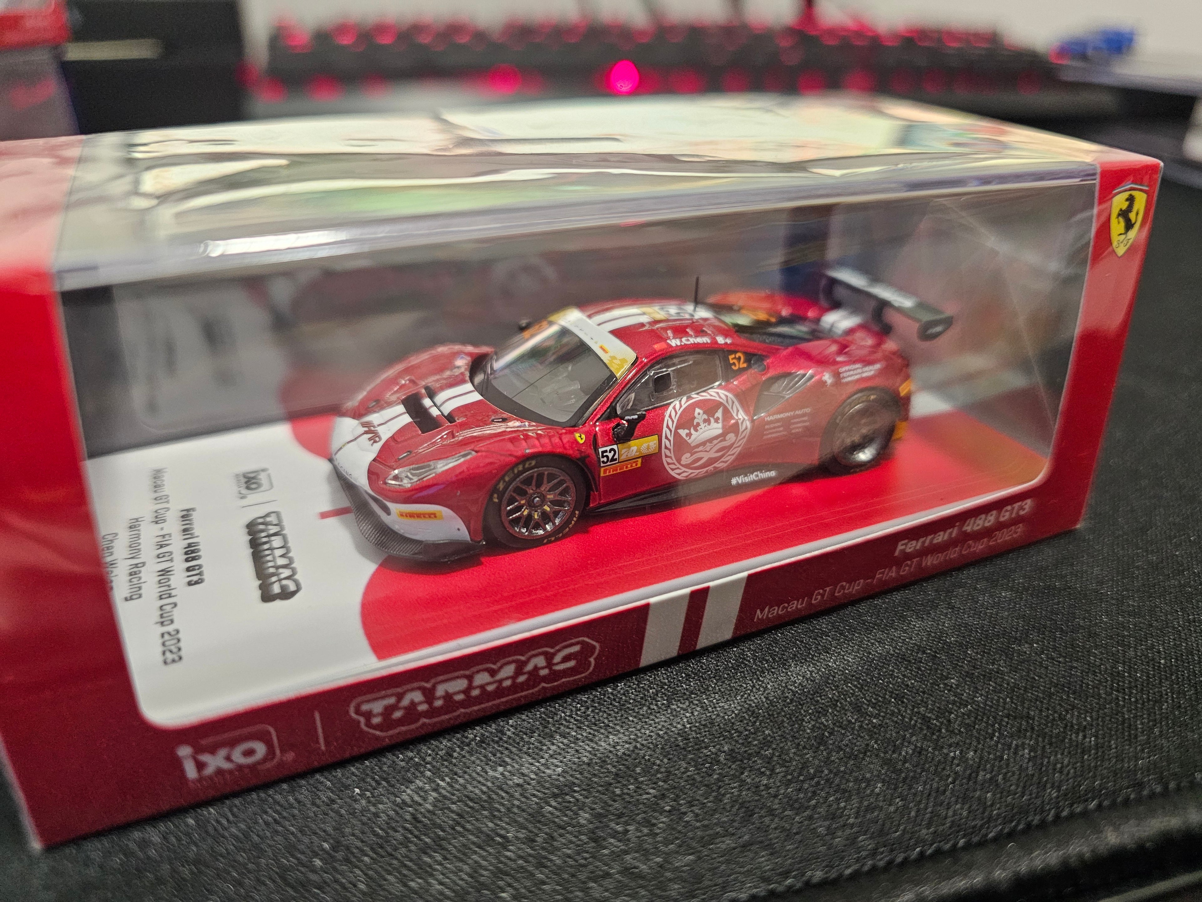 Ferrari 488 GT3 Macau GT Cup 2023 #52 Weian Chen