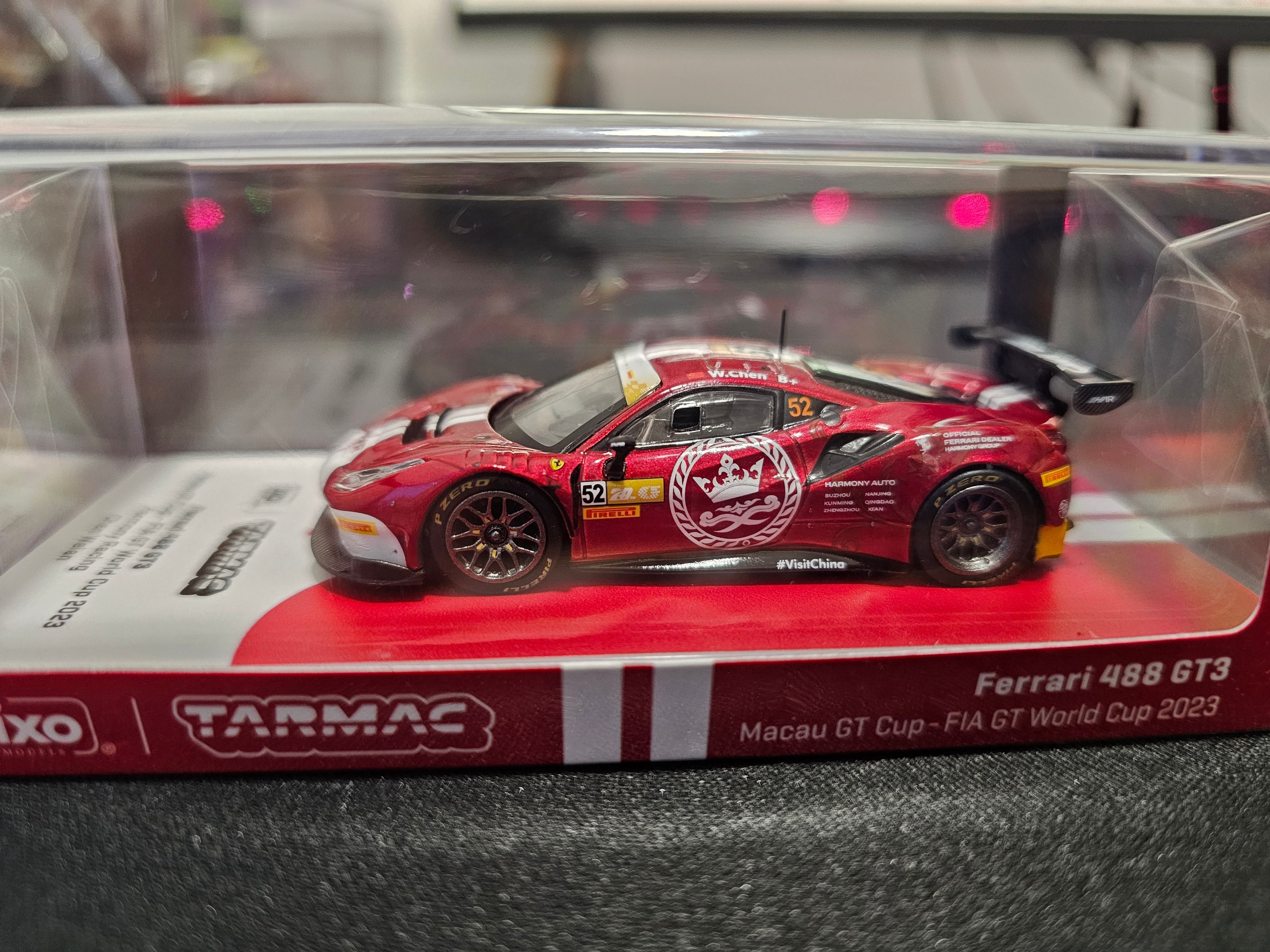 Ferrari 488 GT3 Macau GT Cup 2023 #52 Weian Chen