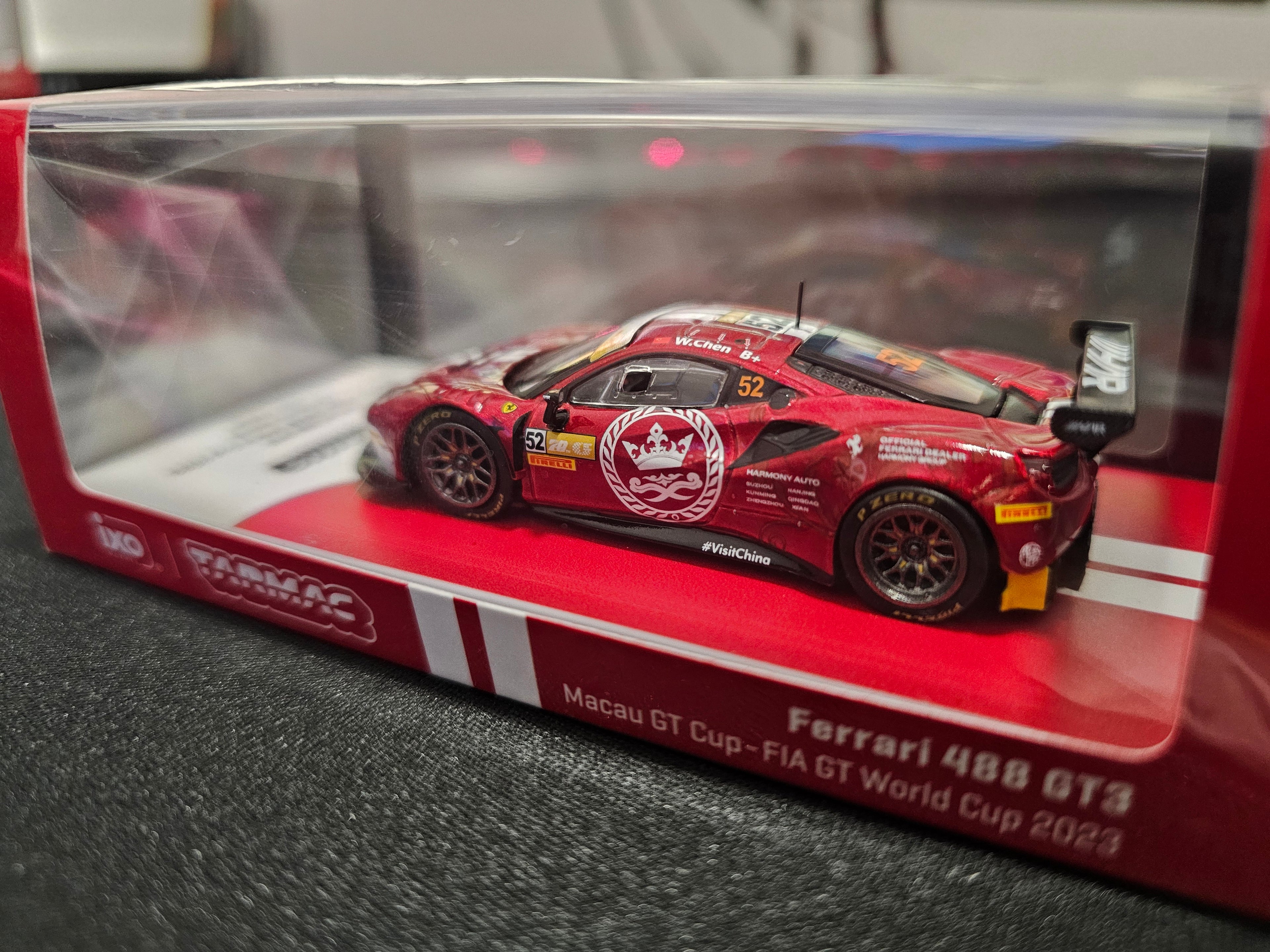 Ferrari 488 GT3 Macau GT Cup 2023 #52 Weian Chen