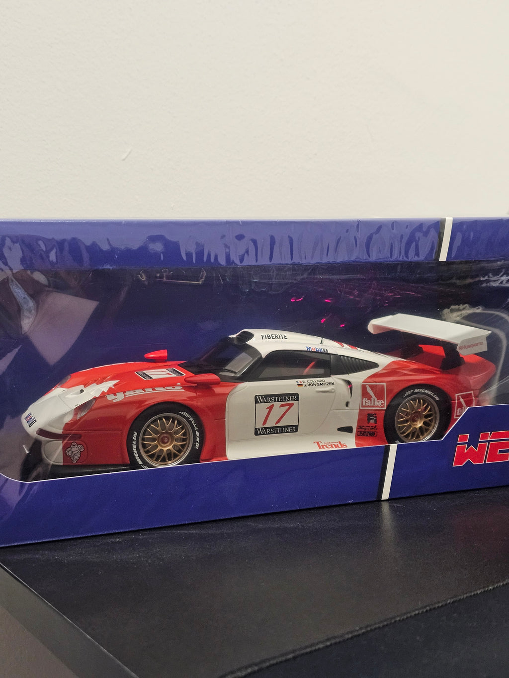 Porsche 911 GT1 #17 FIA GT Spa 1997 von Gartzen/Collard