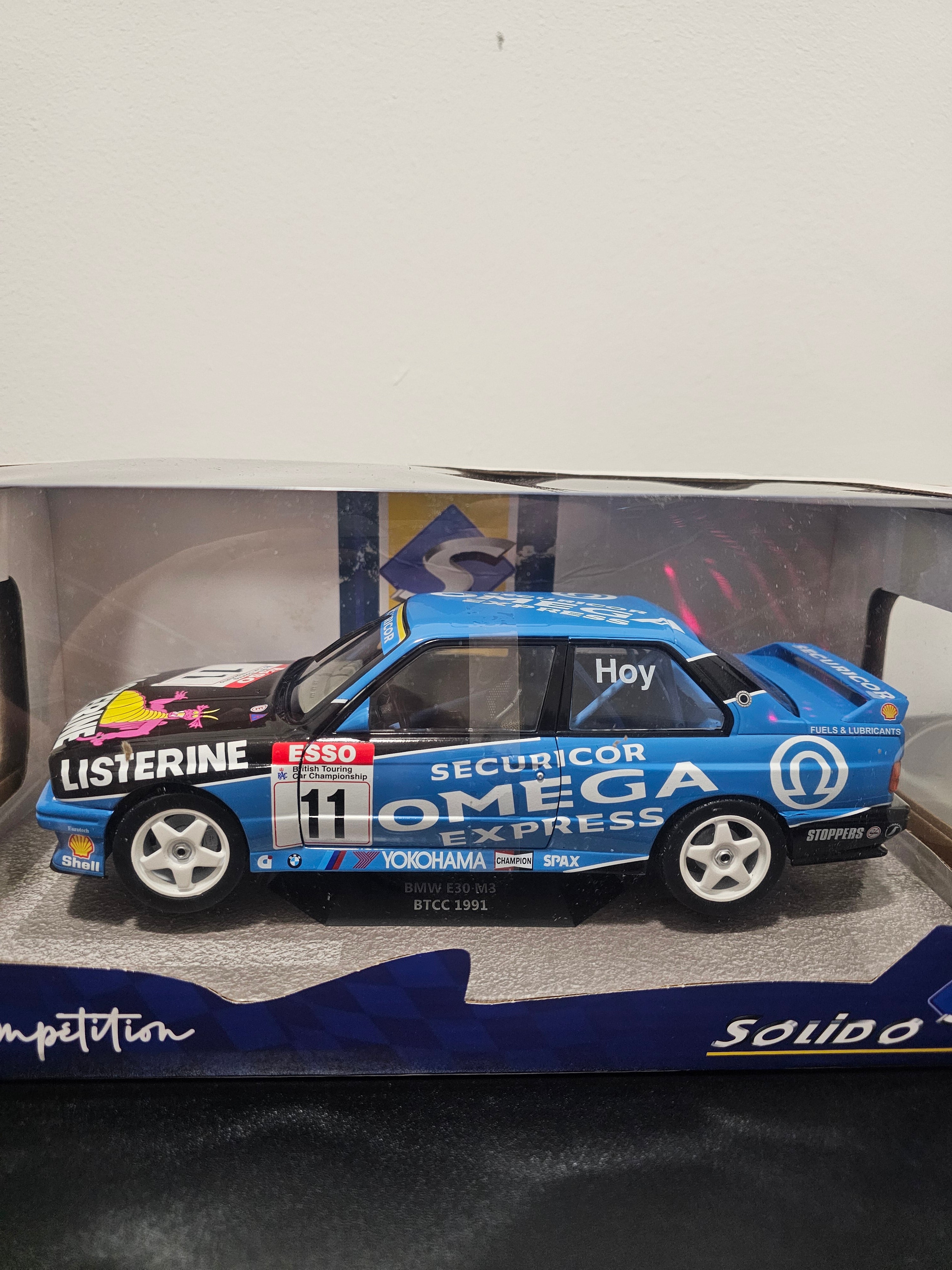 BMW E30 M3 Blue BTCC 1991