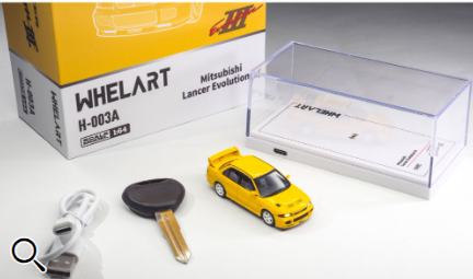 Mitsubishi EVO 3 Yellow Light-Up
