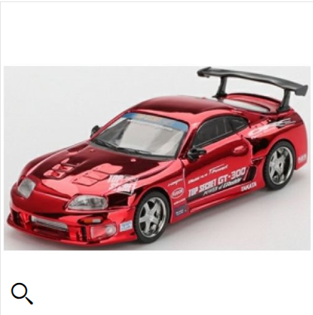 Toyota Supra (A80) GT-300 Top Secret Red Chrome (RHD)