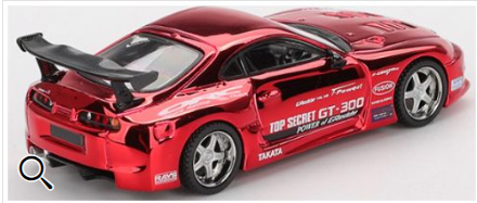 Toyota Supra (A80) GT-300 Top Secret Red Chrome (RHD)