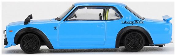 Nissan LB Works Hakosuka Baby Blue (RHD) Blister Packaging