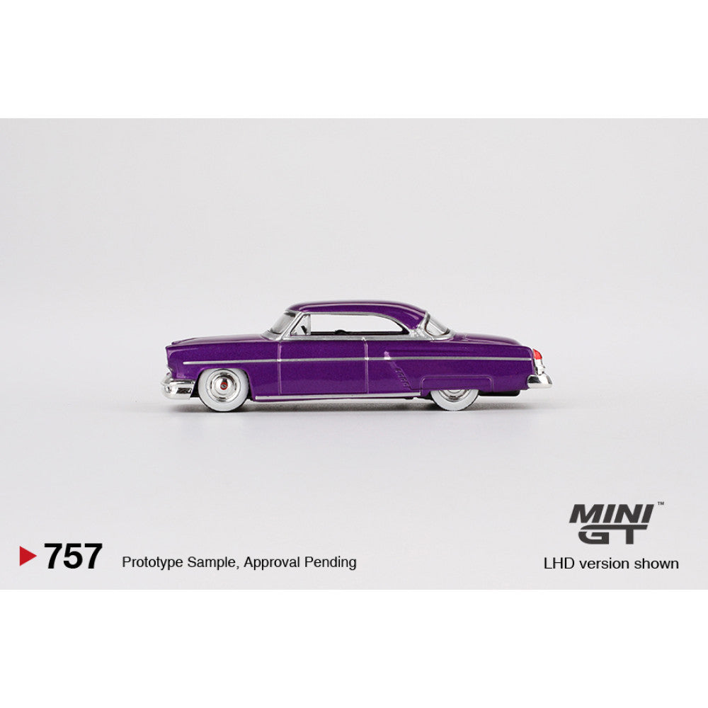 LINCOLN CAPRI HOT ROD 1954 PURPLE METALLIC (LHD)