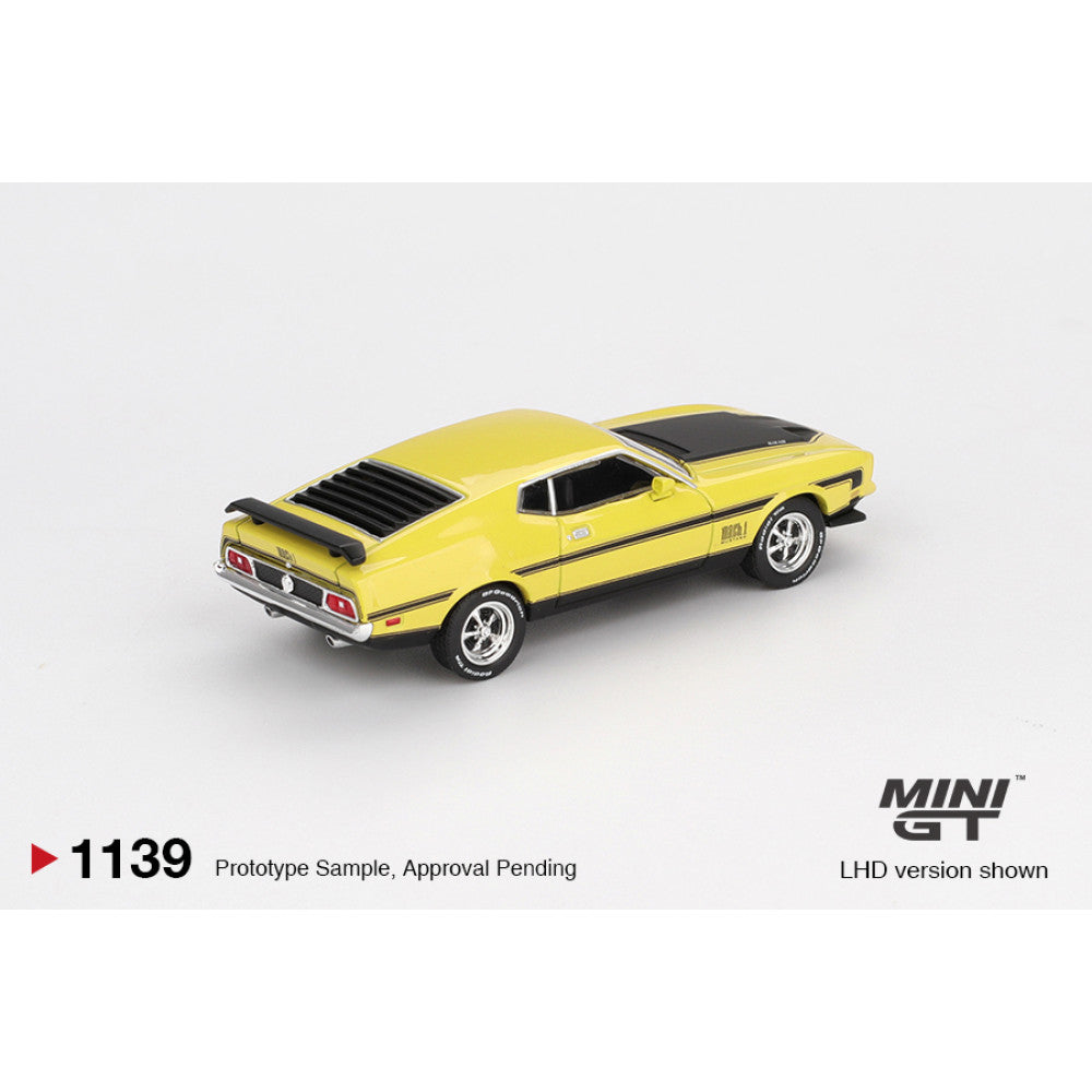 FORD MUSTANG MACH1 GRABBER YELLOW (LHD)