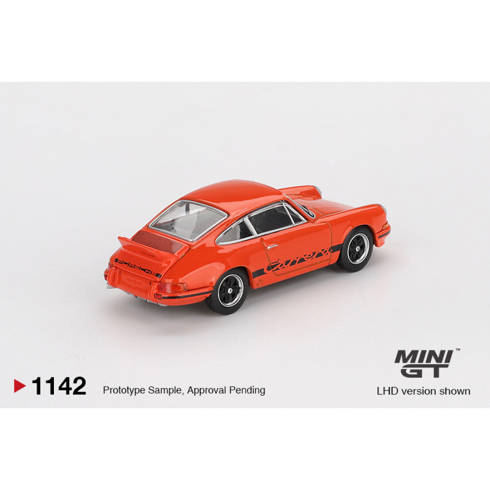 PORSCHE 911 CARRERA RS 2.7 TANGERINE WITH BLACK LIVERY (RHD)
