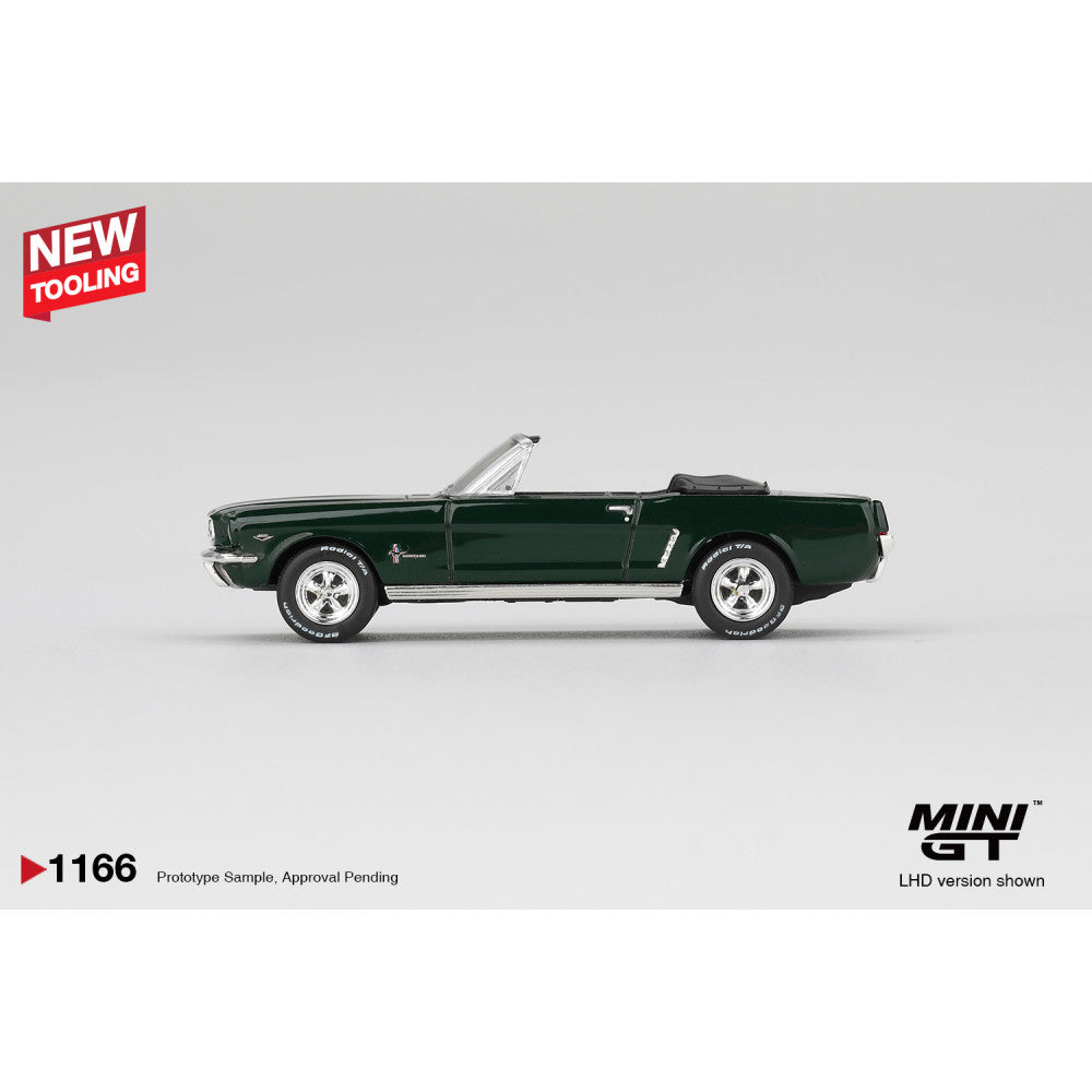 FORD MUSTANG CONVERTIBLE 1964 HIGHLAND GREEN (LHD)