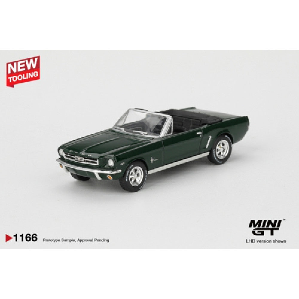 FORD MUSTANG CONVERTIBLE 1964 HIGHLAND GREEN (LHD)