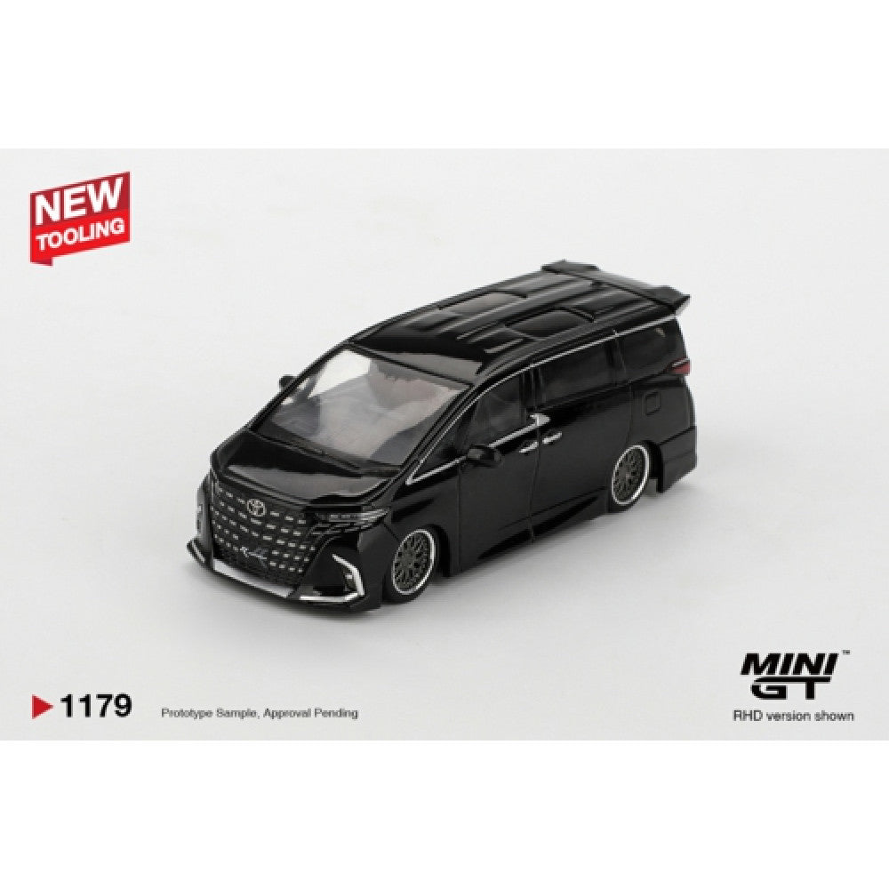 TOYOTA ALPHARD 40 KUHL BLACK (LHD) BLISTER PACKAGING