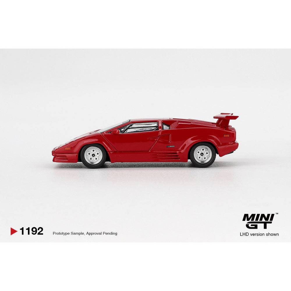 LAMBORGHINI COUNTACH 25TH ANNIVERSARY RED (LHD)