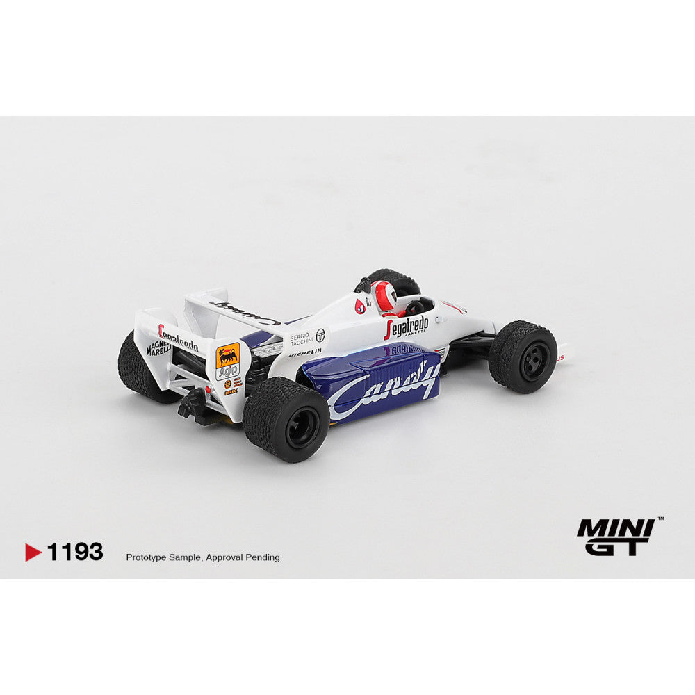 TOLEMAN TG184 NO.20 JOHNNY CECOTTO 1984 MONACO GRAND PRIX