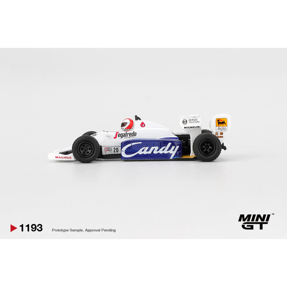 TOLEMAN TG184 NO.20 JOHNNY CECOTTO 1984 MONACO GRAND PRIX