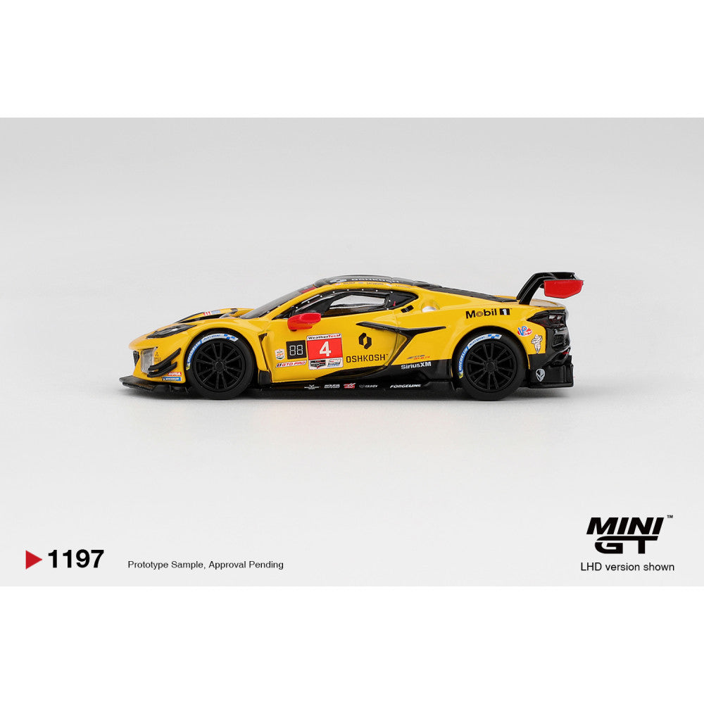 CHEVROLET CORVETTE Z06 GT3.R NO.4 CORVETTE RACING BY PRATT MILLER MOTORSPORTS 2025 IMSA DAYTONA 24 HRS (LHD) BLISTER PACKAGING
