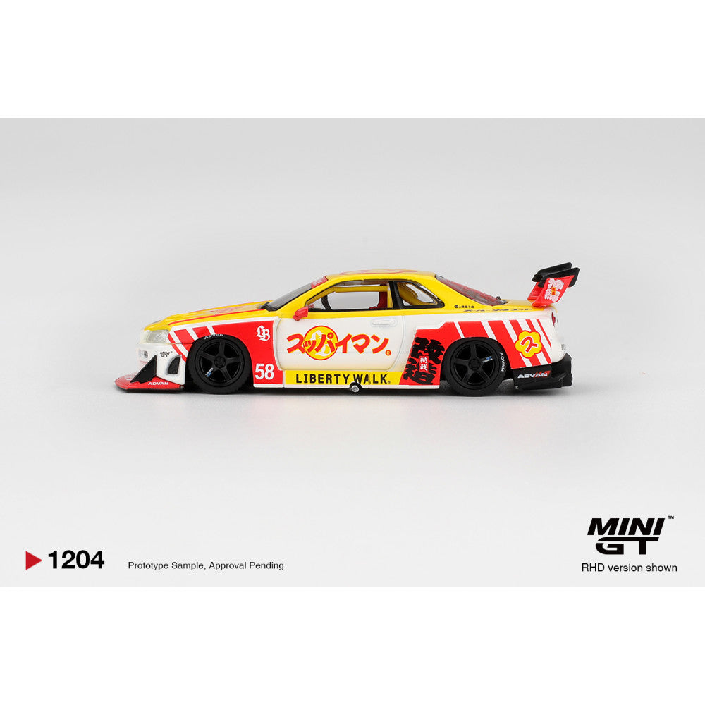 NISSAN LB-ER34 SUPER SILHOUETTE SKYLINE SUPPAIMAN OKINAWA (RHD)
