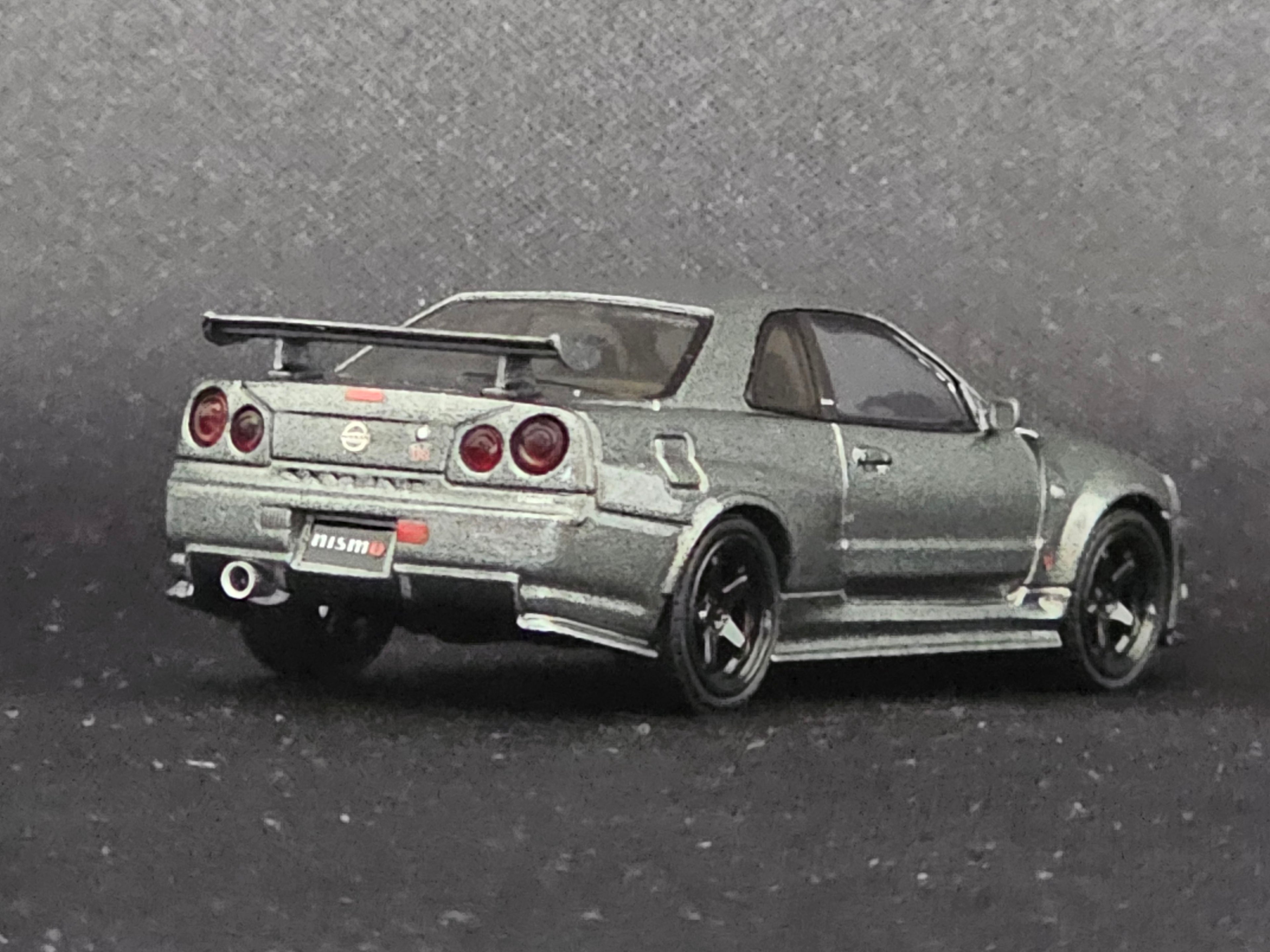 Nissan Skyline GT-R Dark Metal Grey (NISMO BNR34 CRS Version) (RHD)