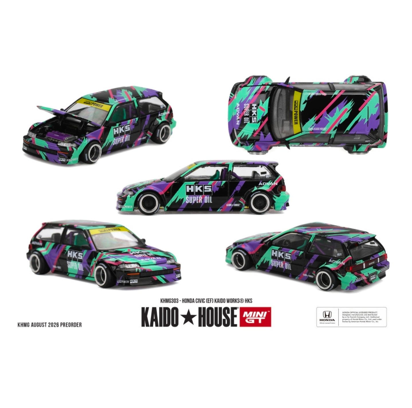 HONDA CIVIC (EF) KAIDO WORKS HKS