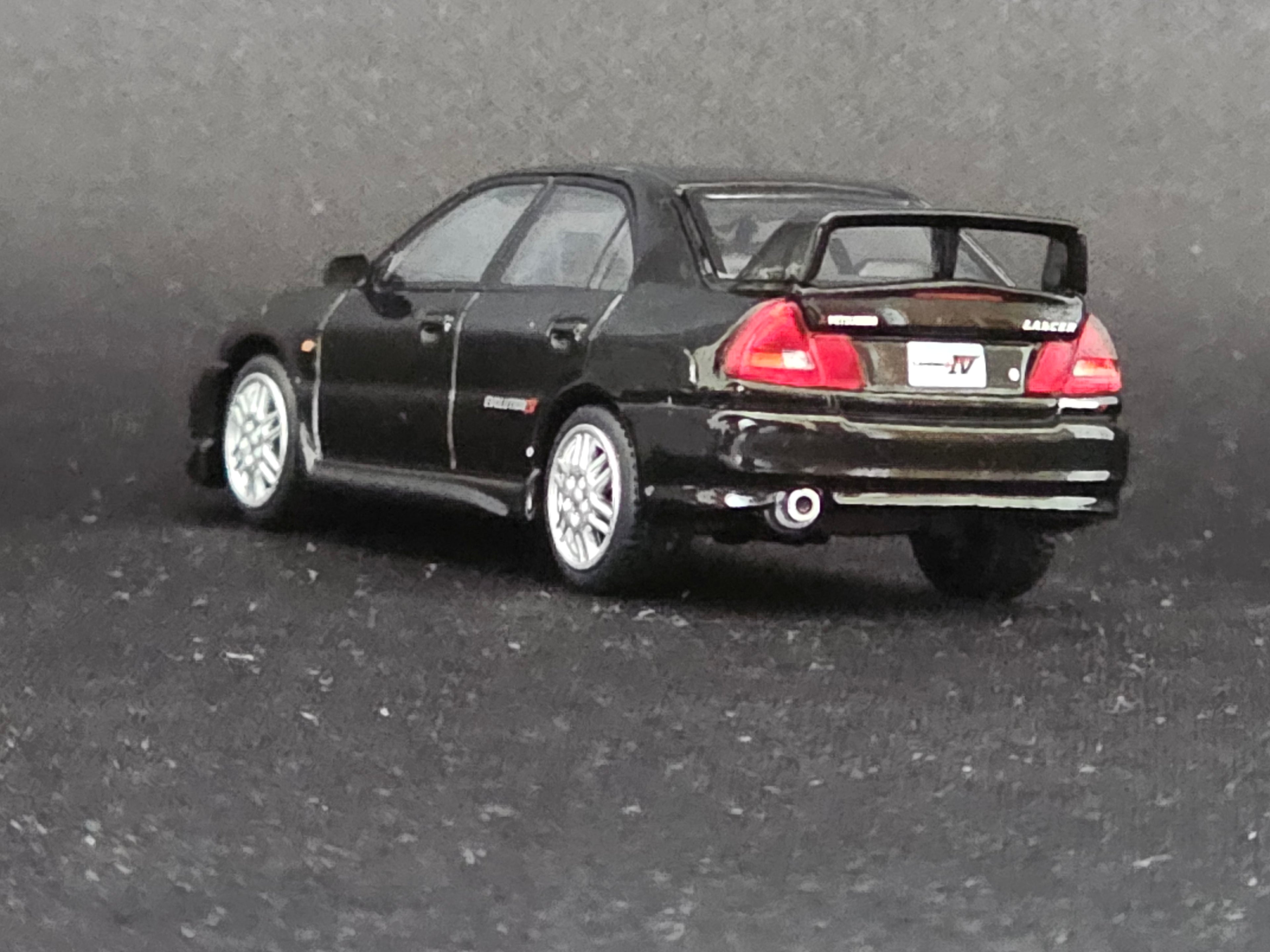 Mitsubishi Lancer Evolution IV Pyreness Black Pearl