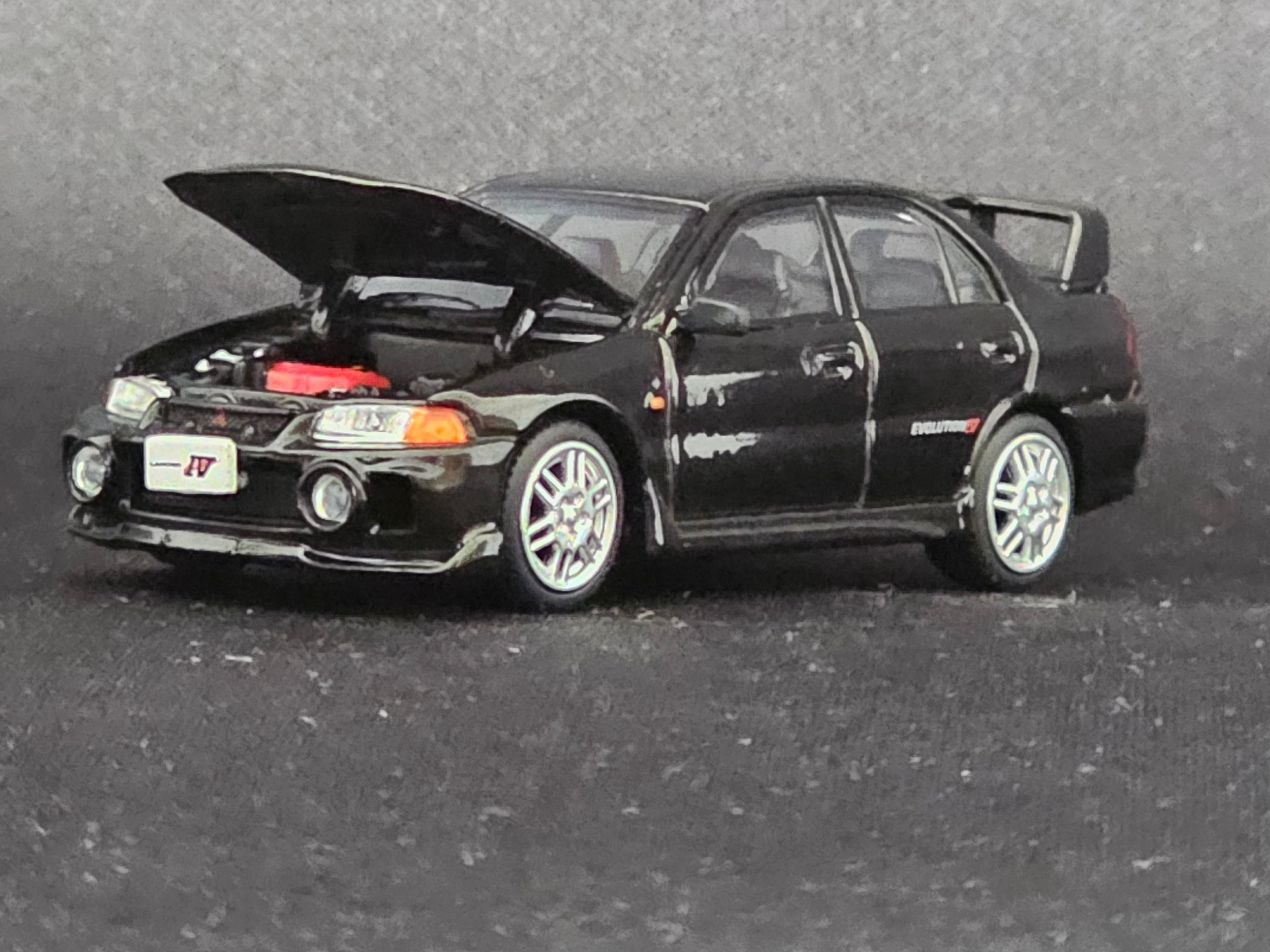 Mitsubishi Lancer Evolution IV Pyreness Black Pearl