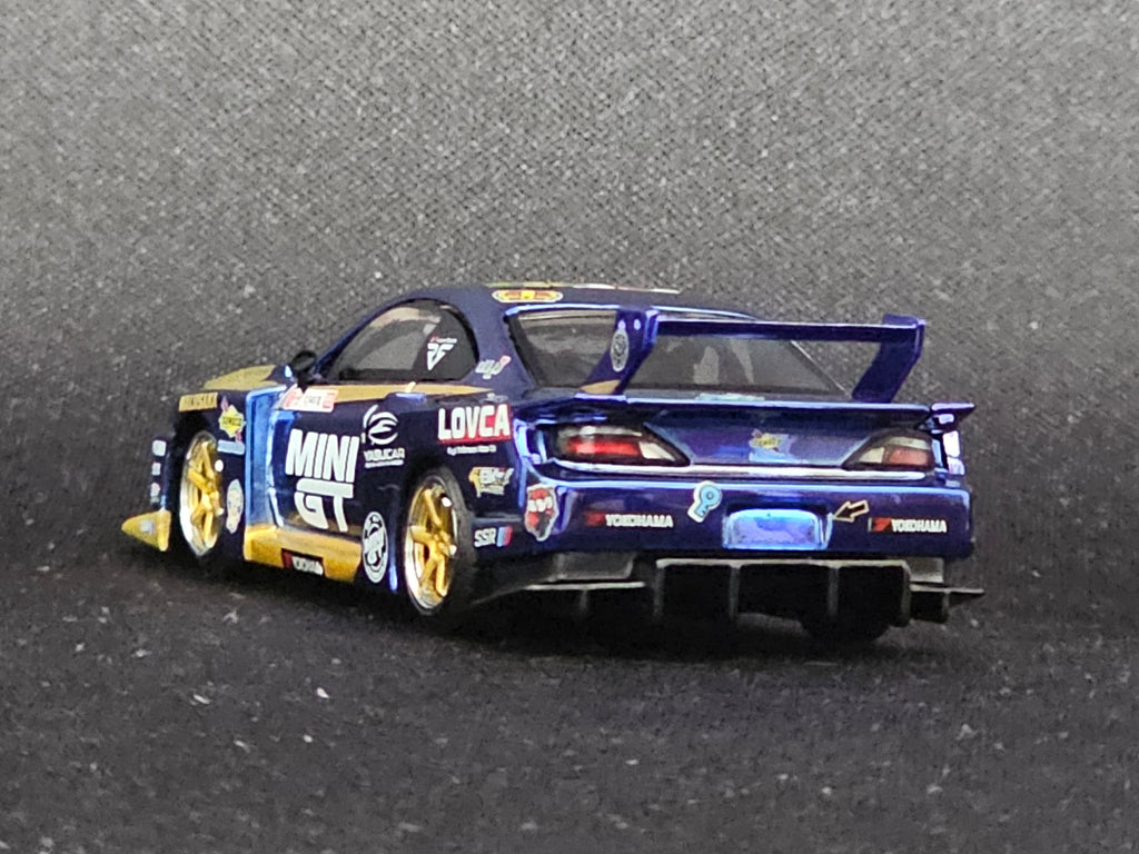 Nissan LB-Super Silhouette S15 Silvia #555 Mini GT Liberty Walk 2025 Drift (RHD)