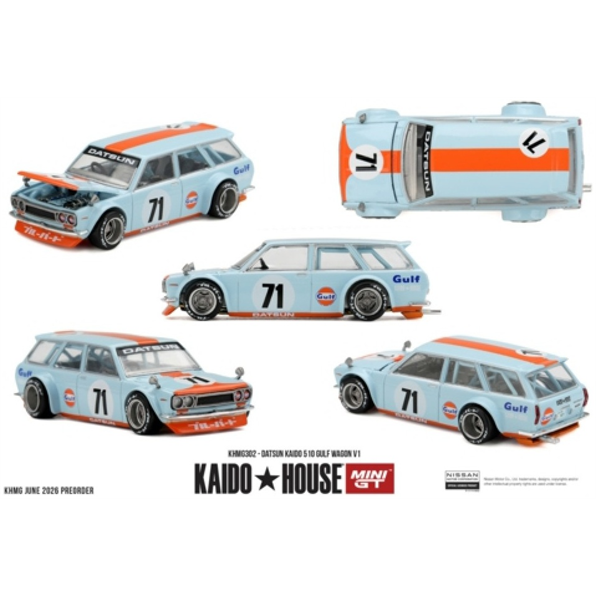 Datsun Kaido 510 Gulf Wagon V1